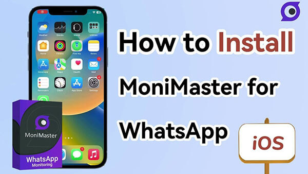 كيفية تثبيت monimaster على الواتس اب ios