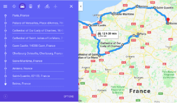 Mapa do Google