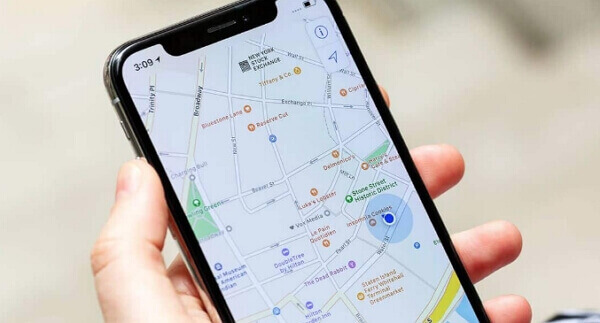 Rastreamento de localização do iPhone