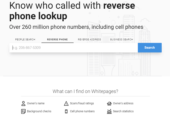 use a habilidade de pesquisa do telefone para espionar o iphone