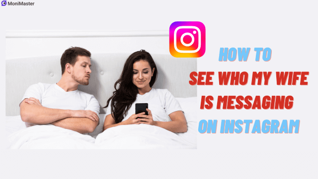 Instagram-Nachrichten der Frau anzeigen