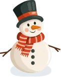 popup-snow-man