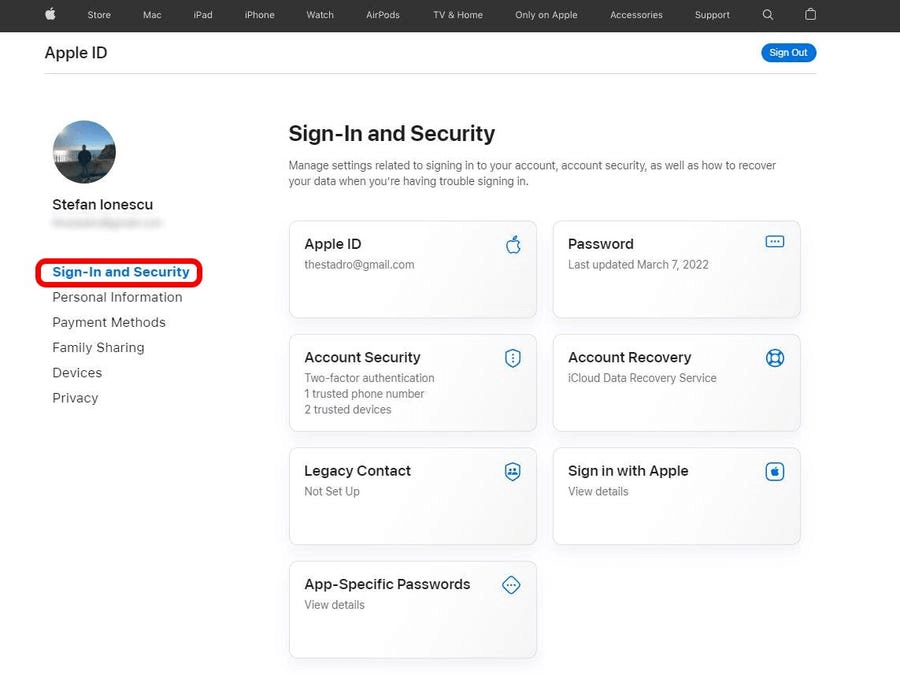 turn off two factor authentication on iphone