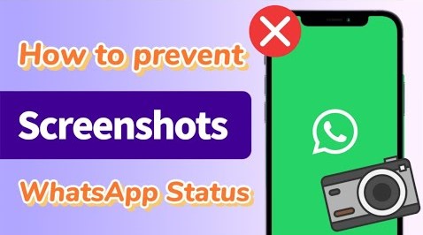prevent screenshots whatsapp status