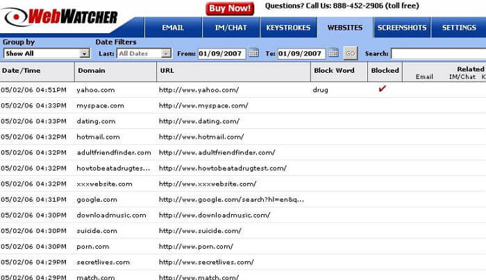 webwatcher friend locator