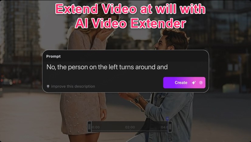 AI video extender free online