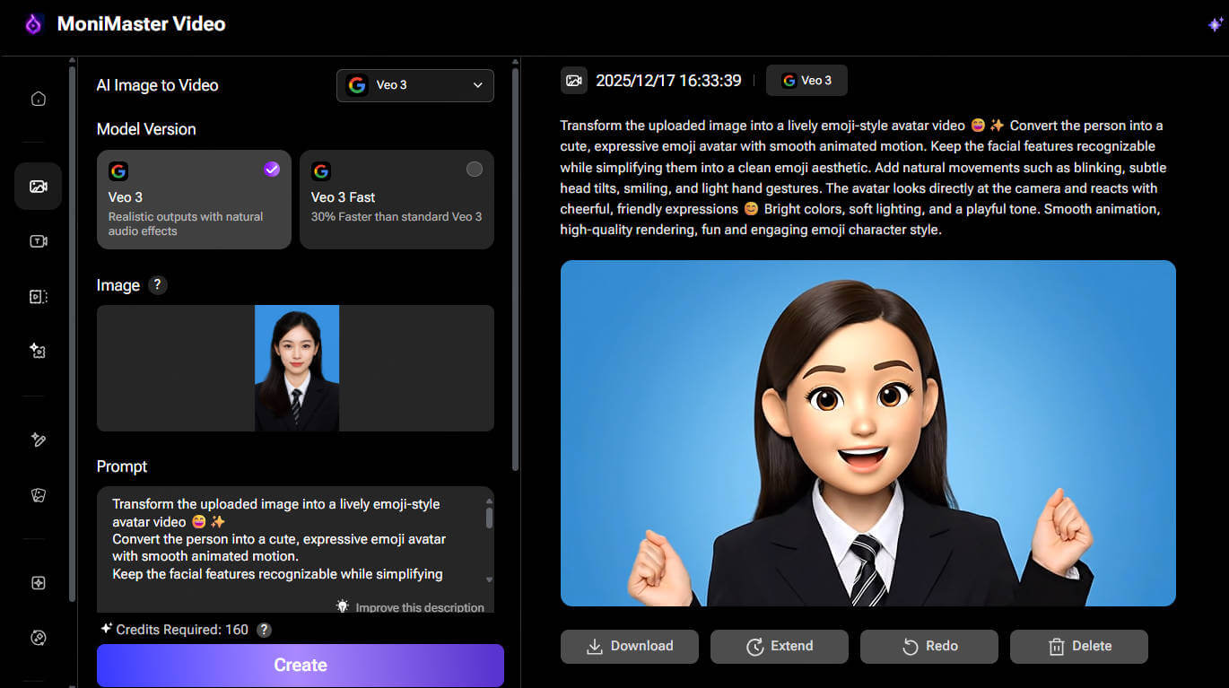 ios emoji video generator ai