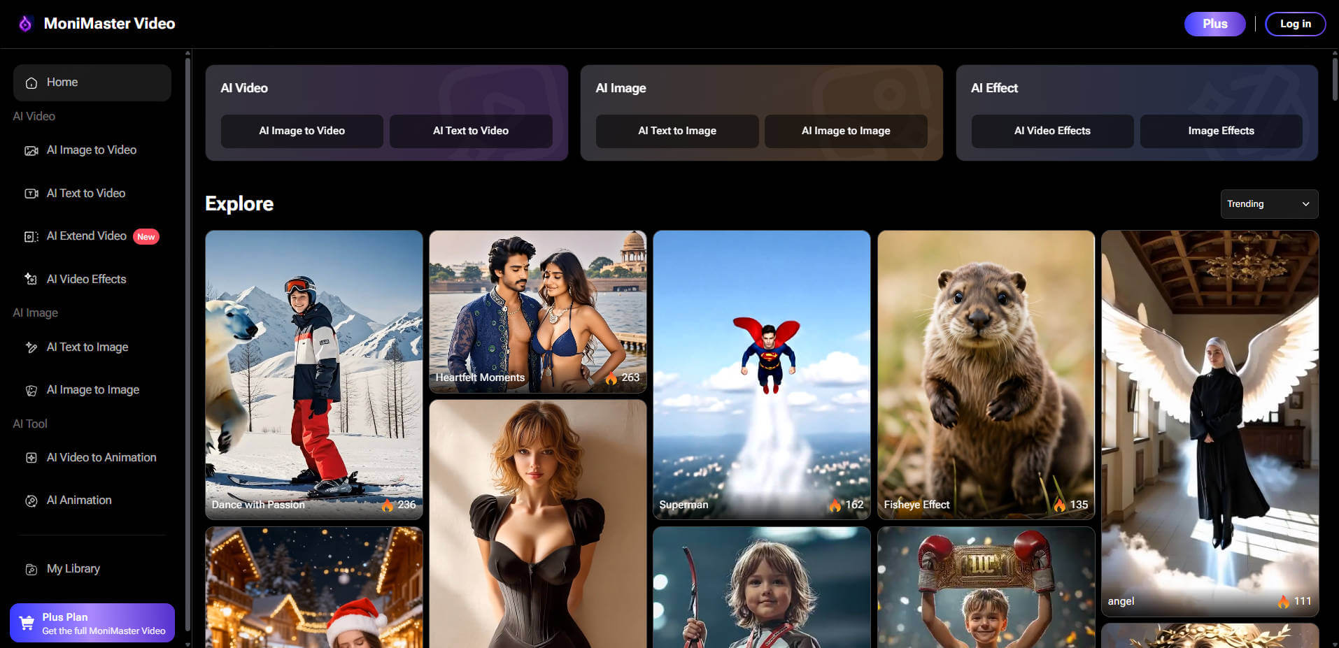 MoniMaster AI Video Generator