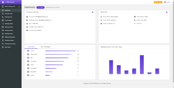 monimaster social media tracker