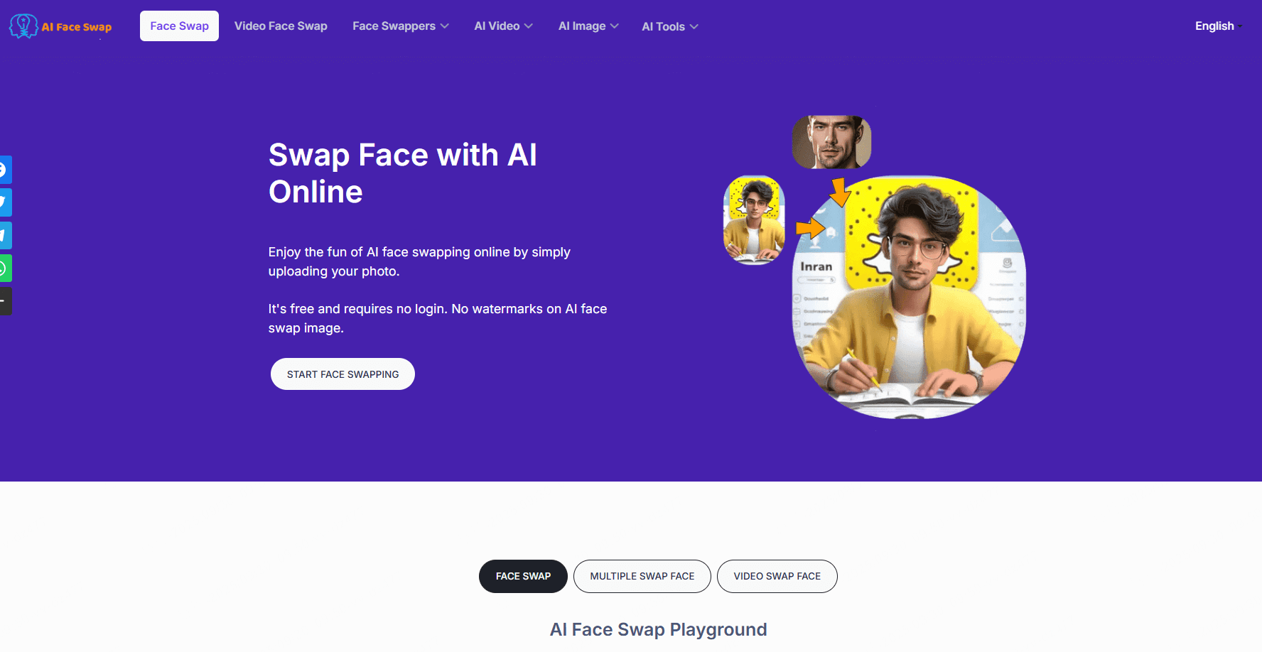 ai face swap