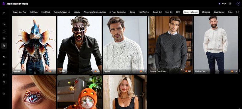select zombie effect