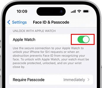 apple watch unlock iphone