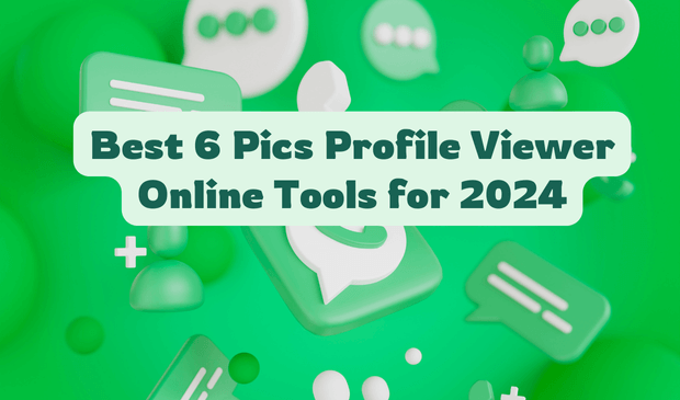 Top 6 WhatsApp Profile Viewer Online Tools for 2024 