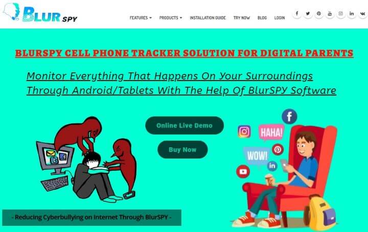 blurspy product page