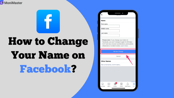 change your name on facebook
