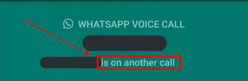 check if person is on whatsapp call