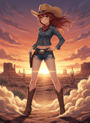 Western / Cowgirl Style Girl image