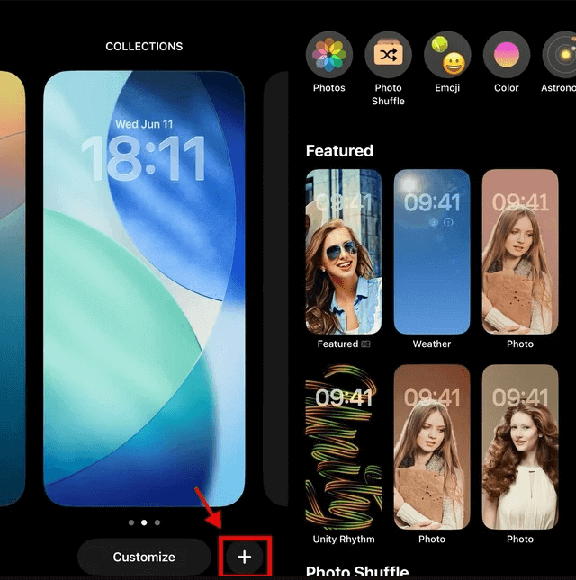 customize ios 26 lock screen