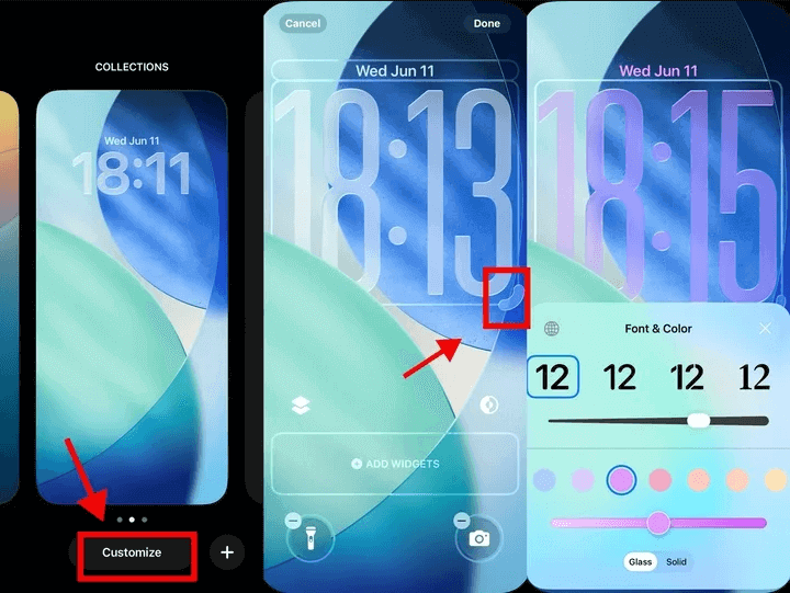 customize ios 26 lock screen2
