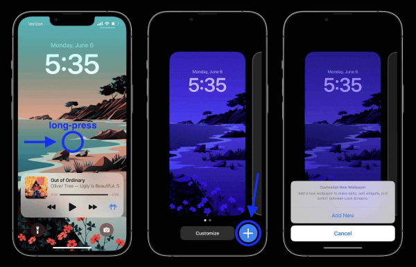 customize lock screen in ios 16