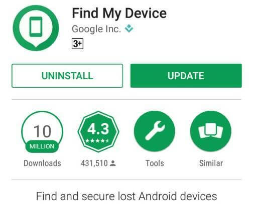 find my device