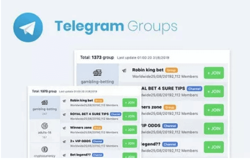 find people on telegram group