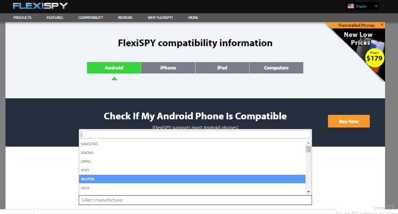 flexispy compatibility