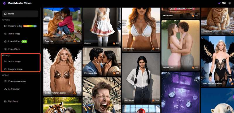 Monimaster Video generate sexy ai image
