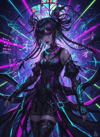 Gothic Style Girl image