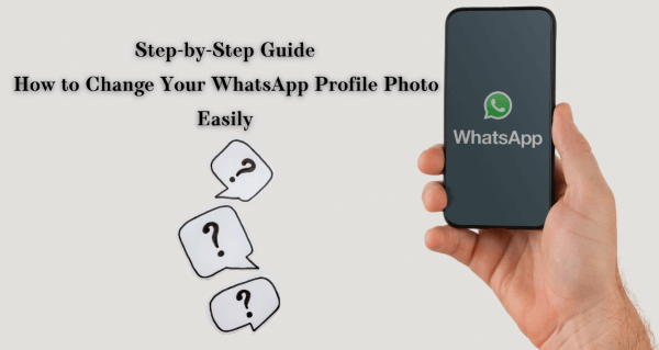 how to change profile photo in whatsapp