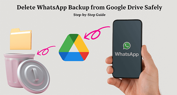 how to delete whatsapp backup from google drive