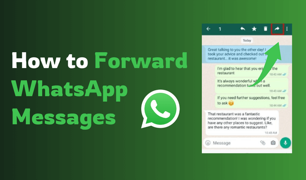 how to forward whatsapp messages