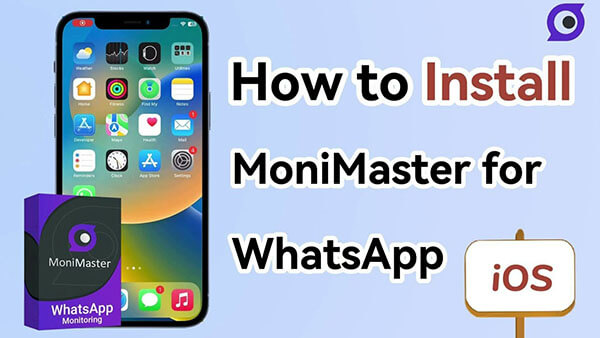 how to install monimaster for whatsapp ios