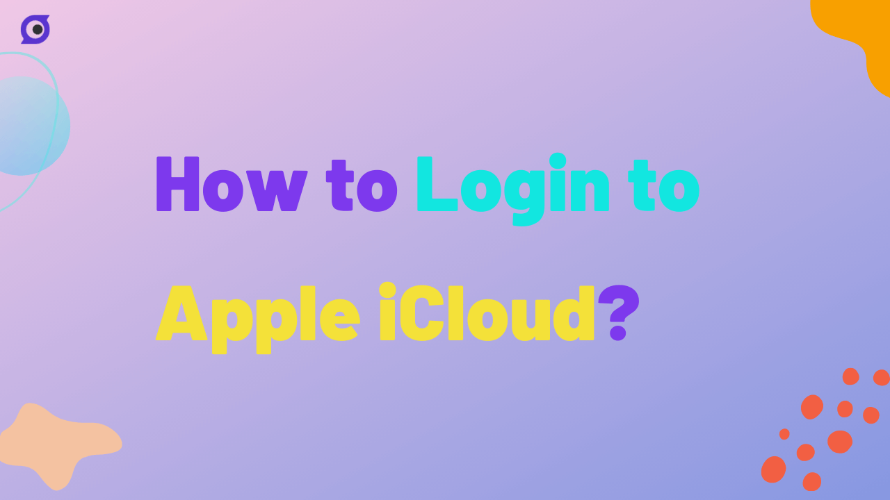 how to login to icloud