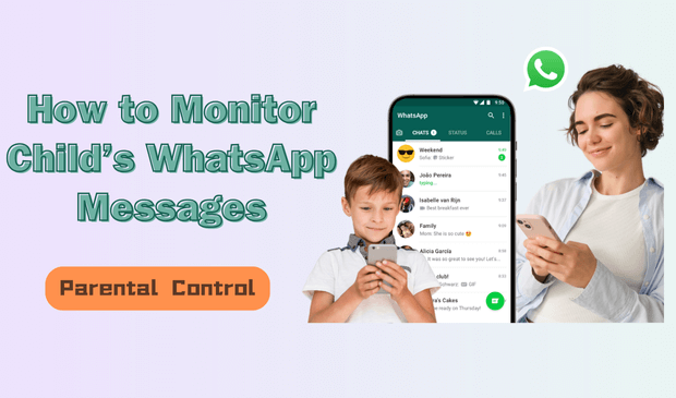 how to check childs whatsapp messages