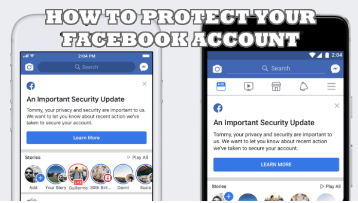 how to protect facebook account