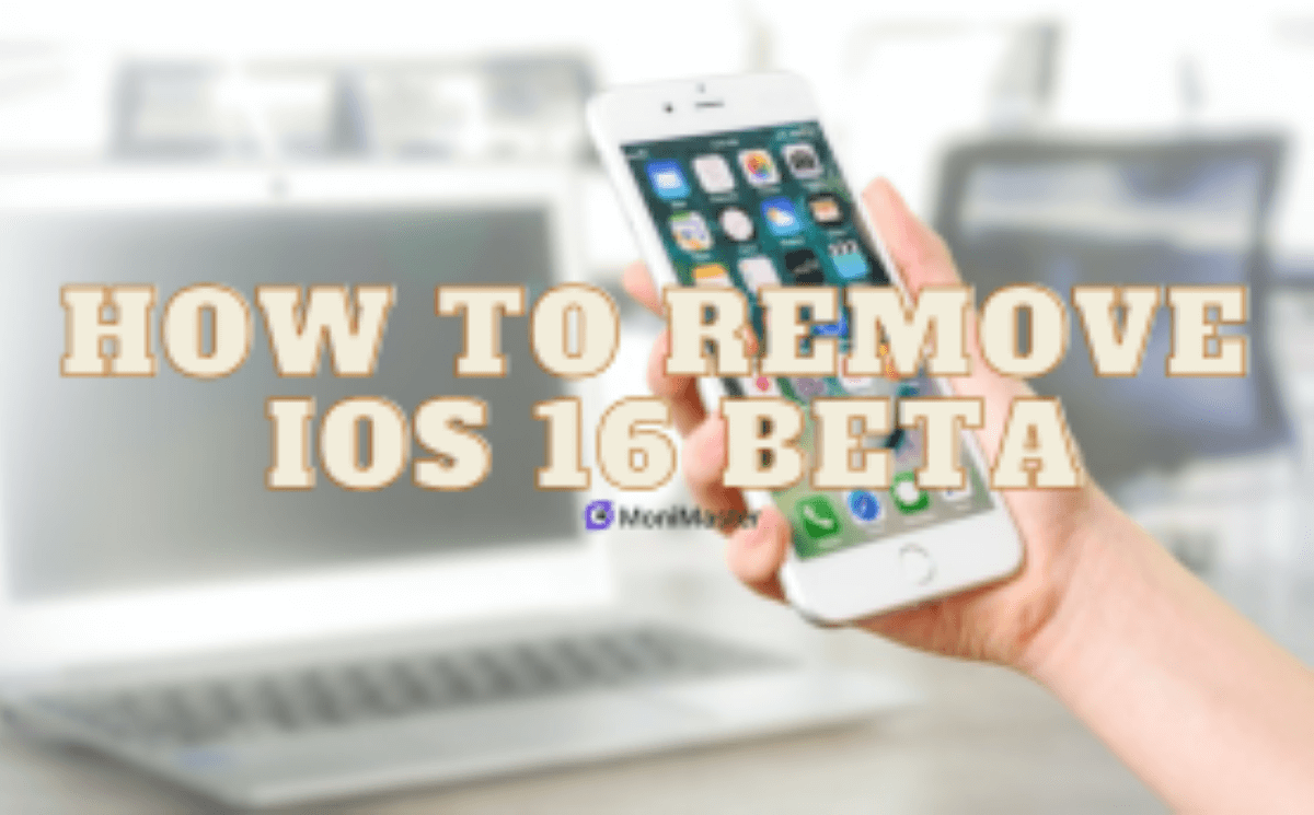 How to Remove iOS 16 Beta?