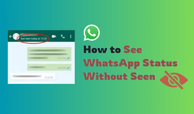 how to see whatsapp status without seen
