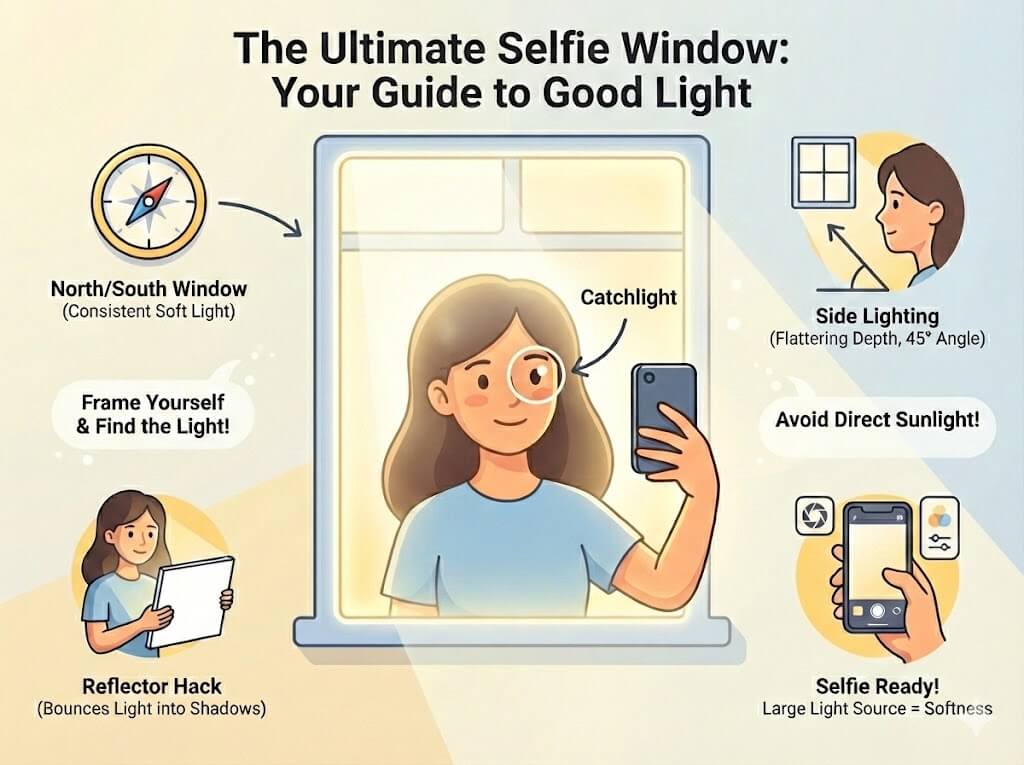 how to take a beautiful selfie