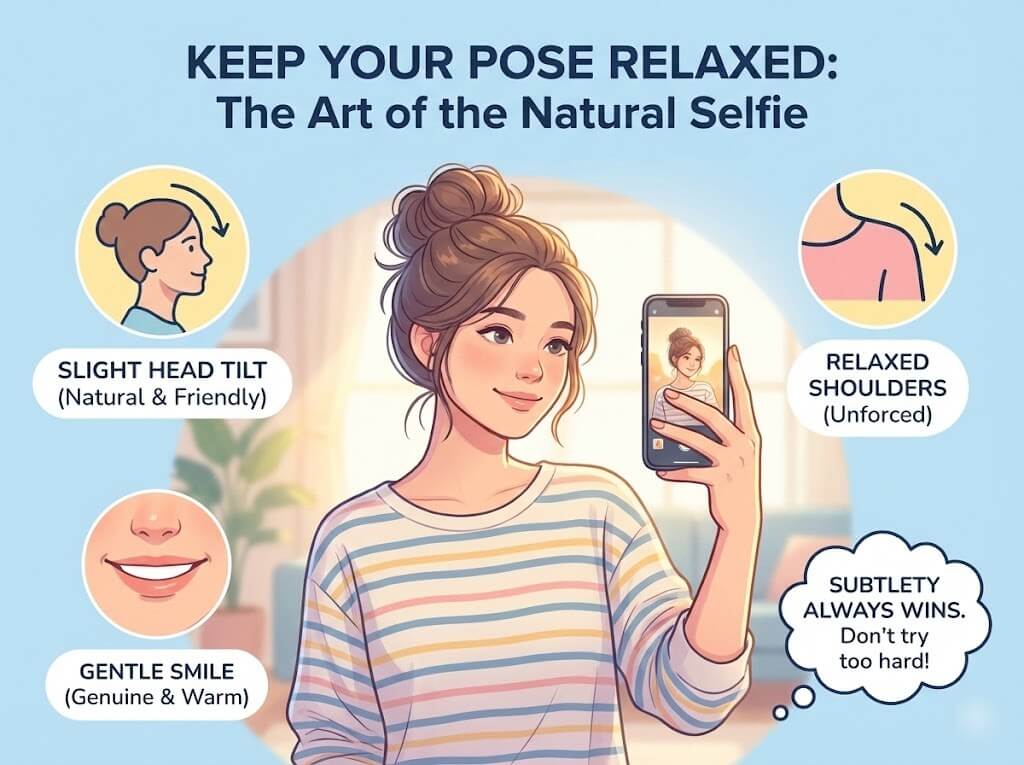 how to take a beautiful selfie