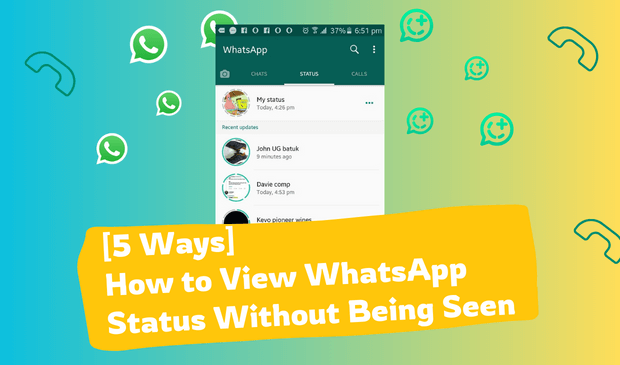 how to view whatsapp status without being seen