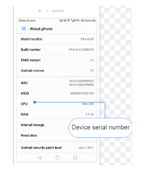 imei number