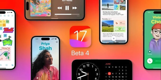 ios 17 beta 4