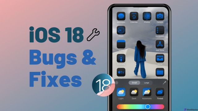 ios 18 bugs