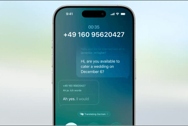 ios 26 live translation call