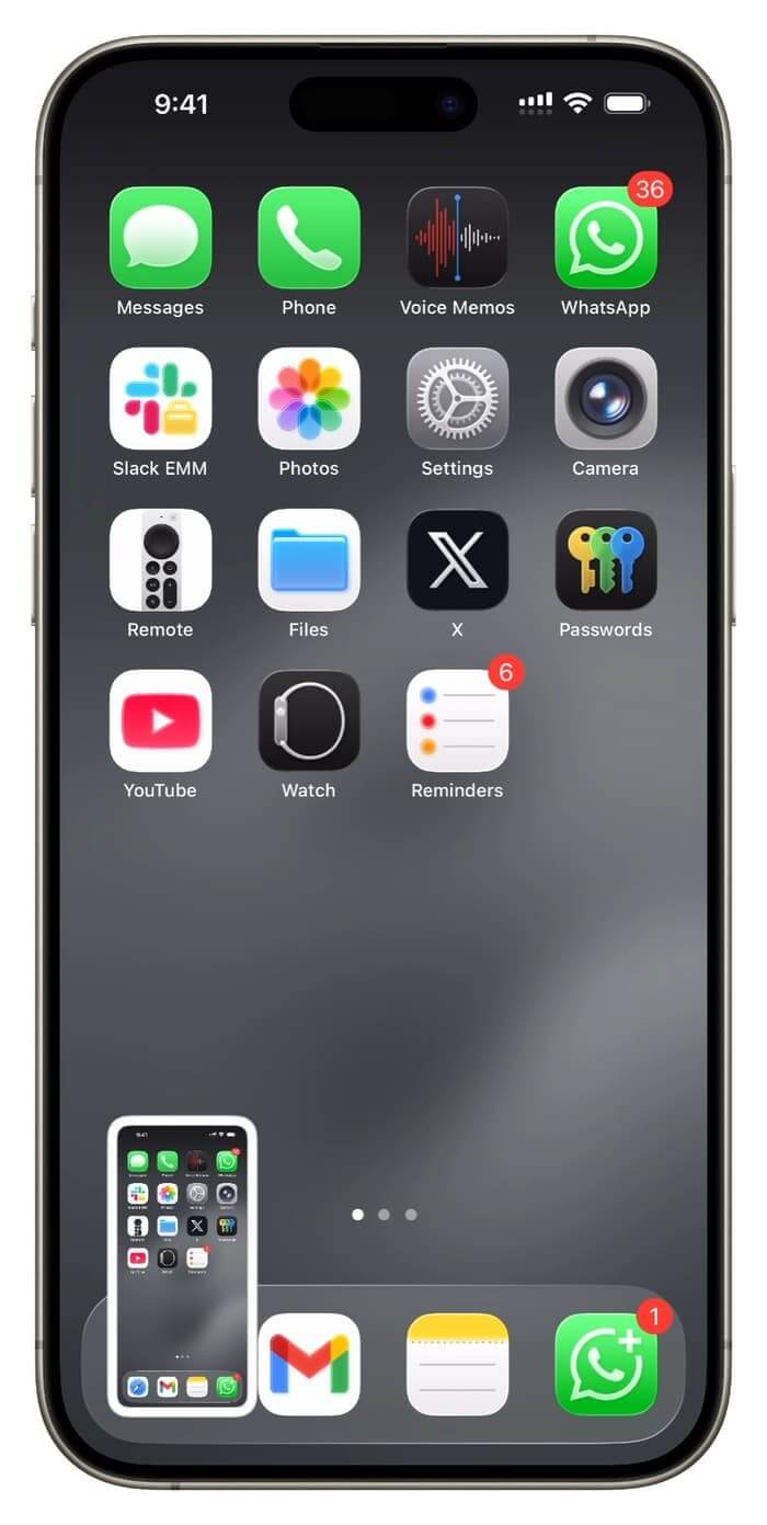 ios 26 screenshot