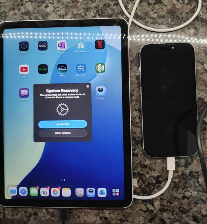 ios26 recovery assistant step