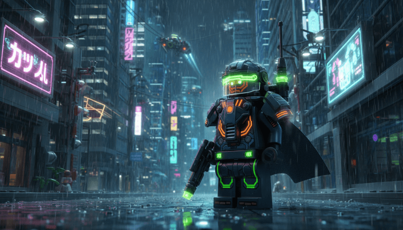 cyberpunk lego image