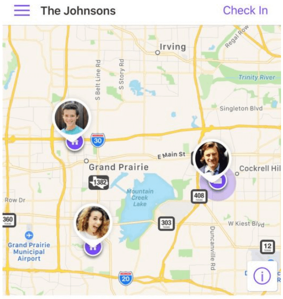 life 360 location