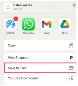 listen to the whatsapp voice note on file manager
